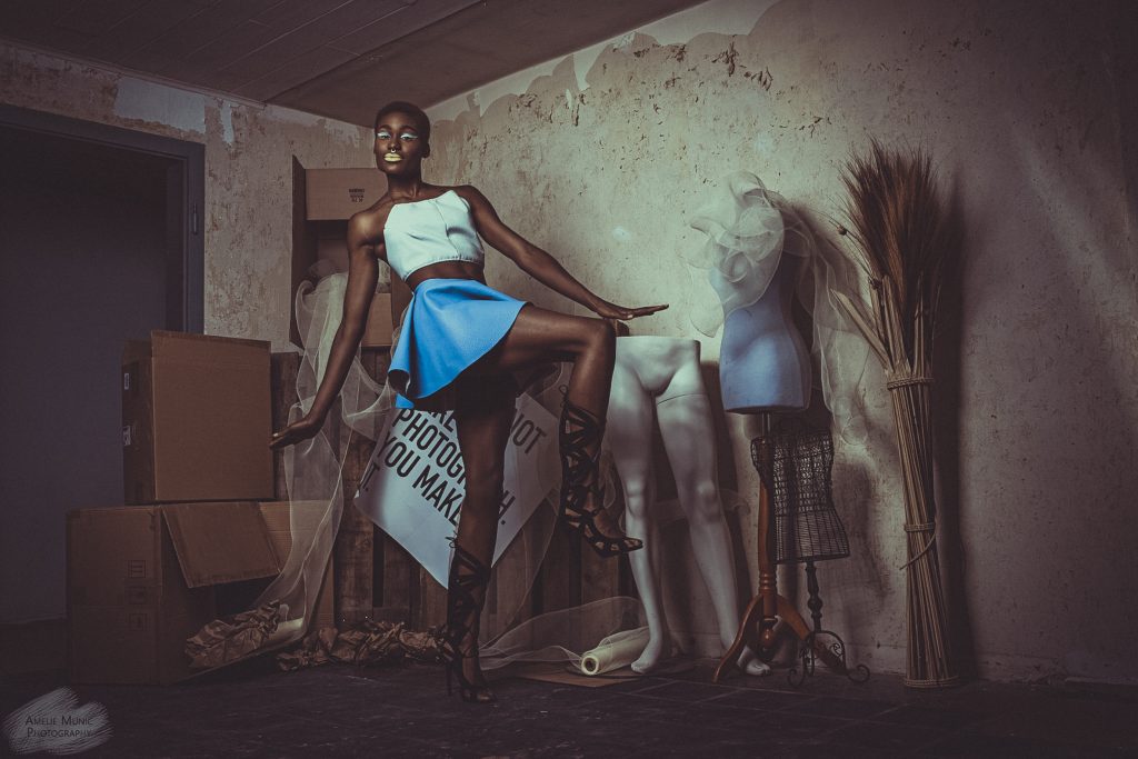 Fashionbild-einer-Afrikanerin