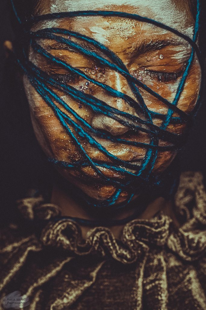 Kunst-Portrait-einer-Frau